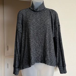 J. Crew Drop Shoulder Mock Neck Sweater